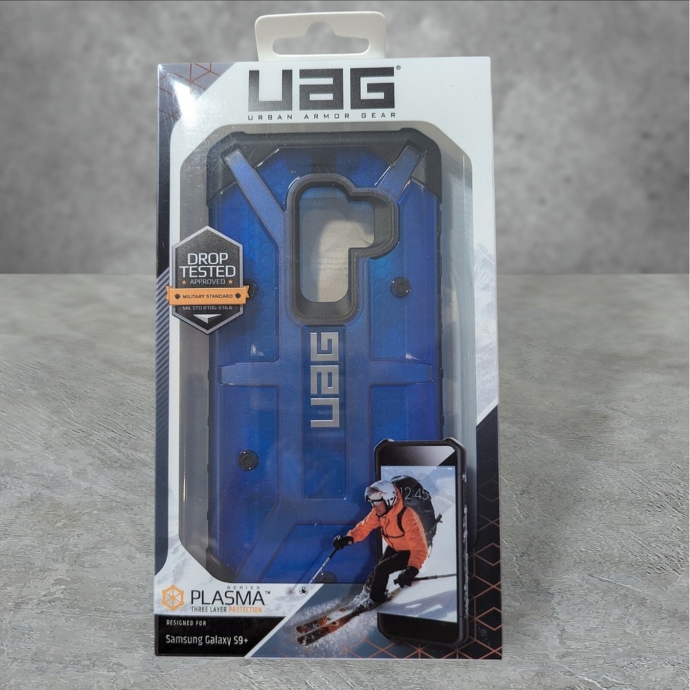 G8.‎ UAG Urban Armor Gear Plasma Series Case Samsung Galaxy S9+ Cobalt - Blue